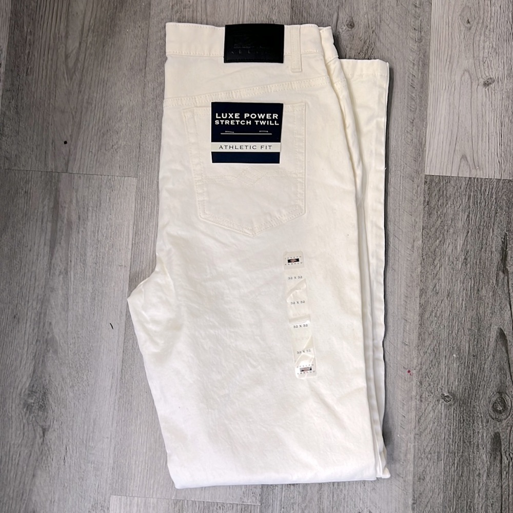 Men’s Joseph Abboud white jeans